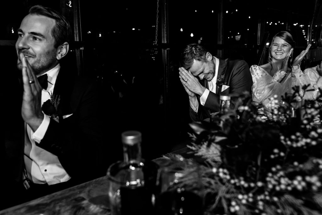 Pure en echte trouwfoto's