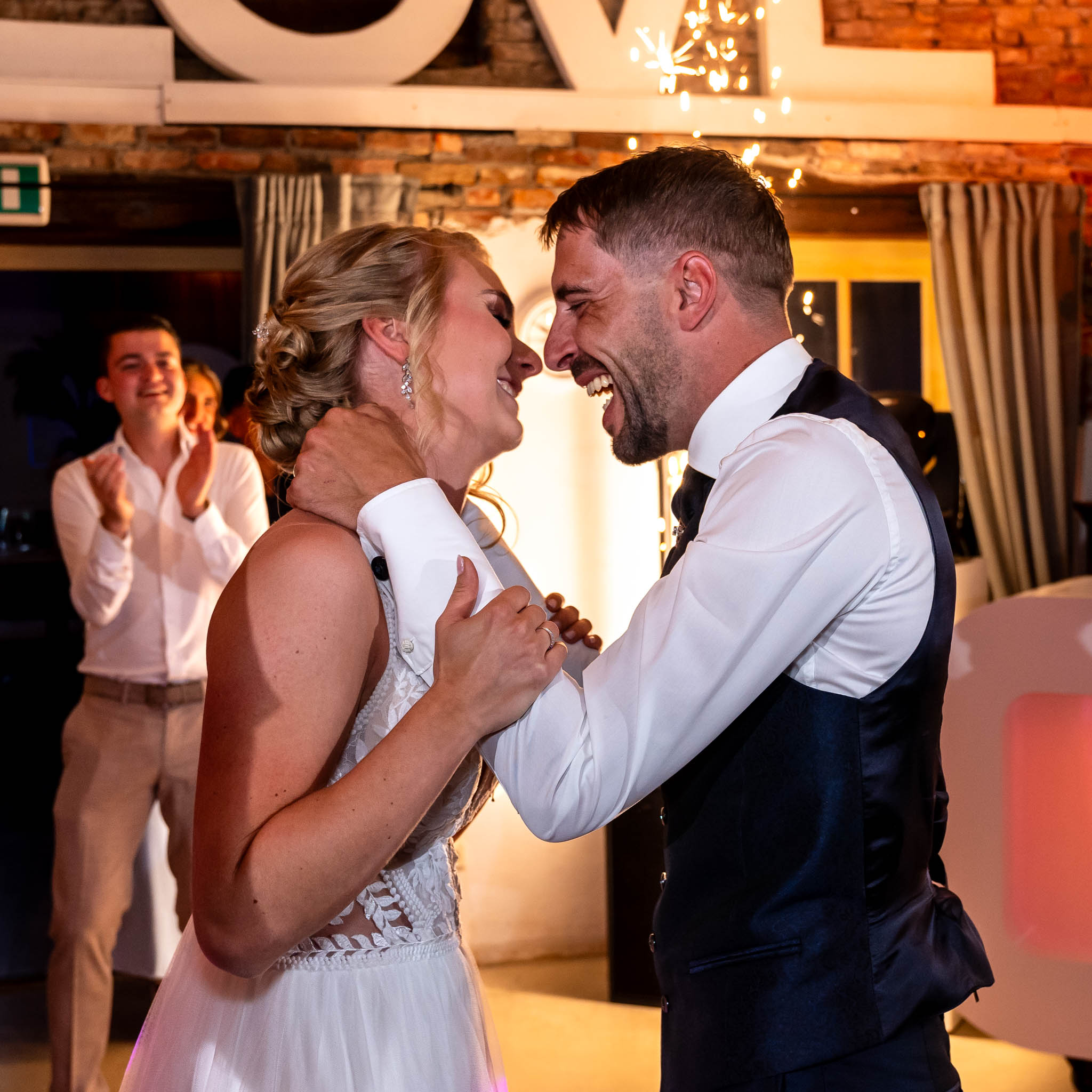 Trouwfotograaf op feest