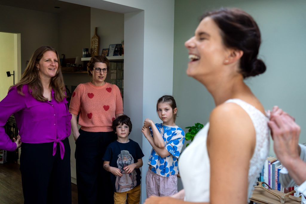 Bruidsfotografie echte momenten