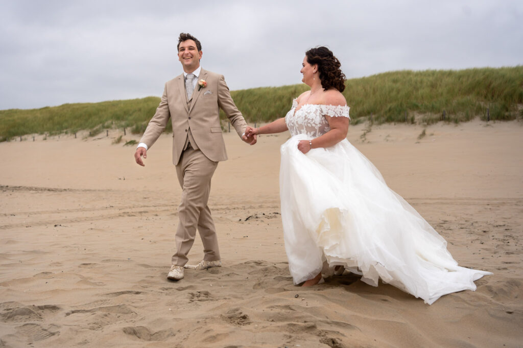 Bruiloft op het strand Noordwijk
