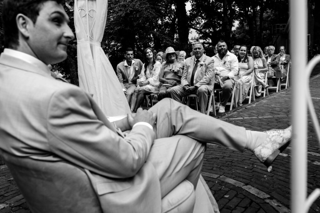 Trouwceremonie op locatie Tespelduyn