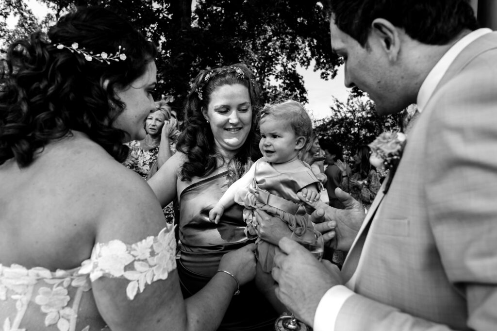 Felicitatie kind op bruiloft