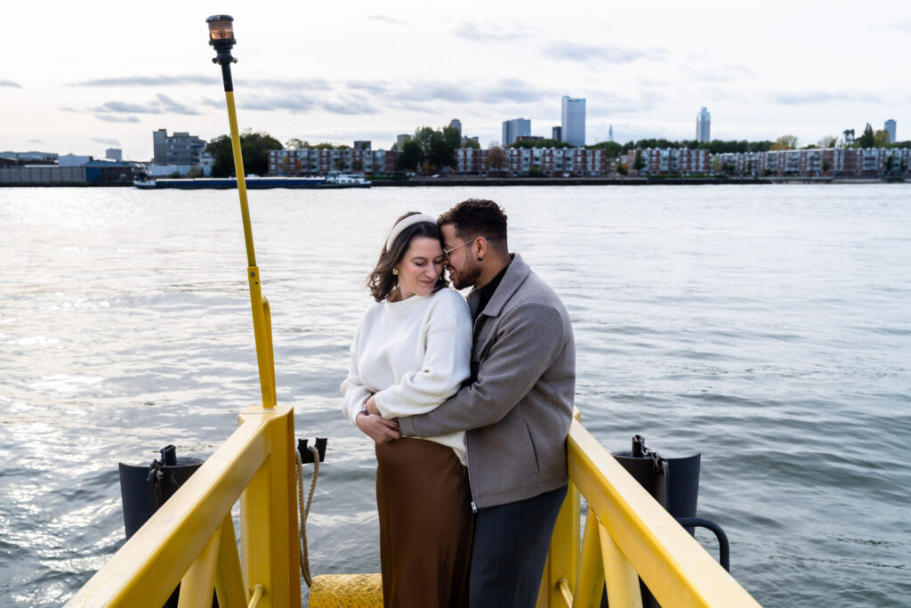 Fotoshoot met Watertaxi Rotterdam